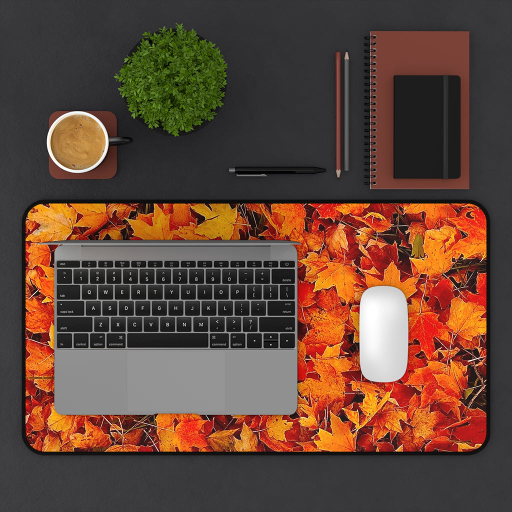 Autumn Leaves Desk Mat