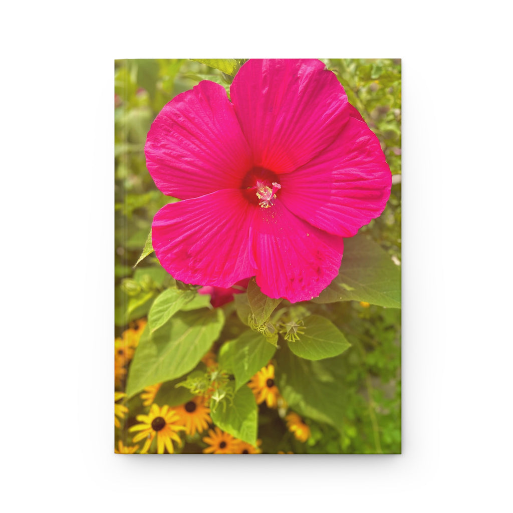 Bright Hibiscus Hardcover Journal Matte