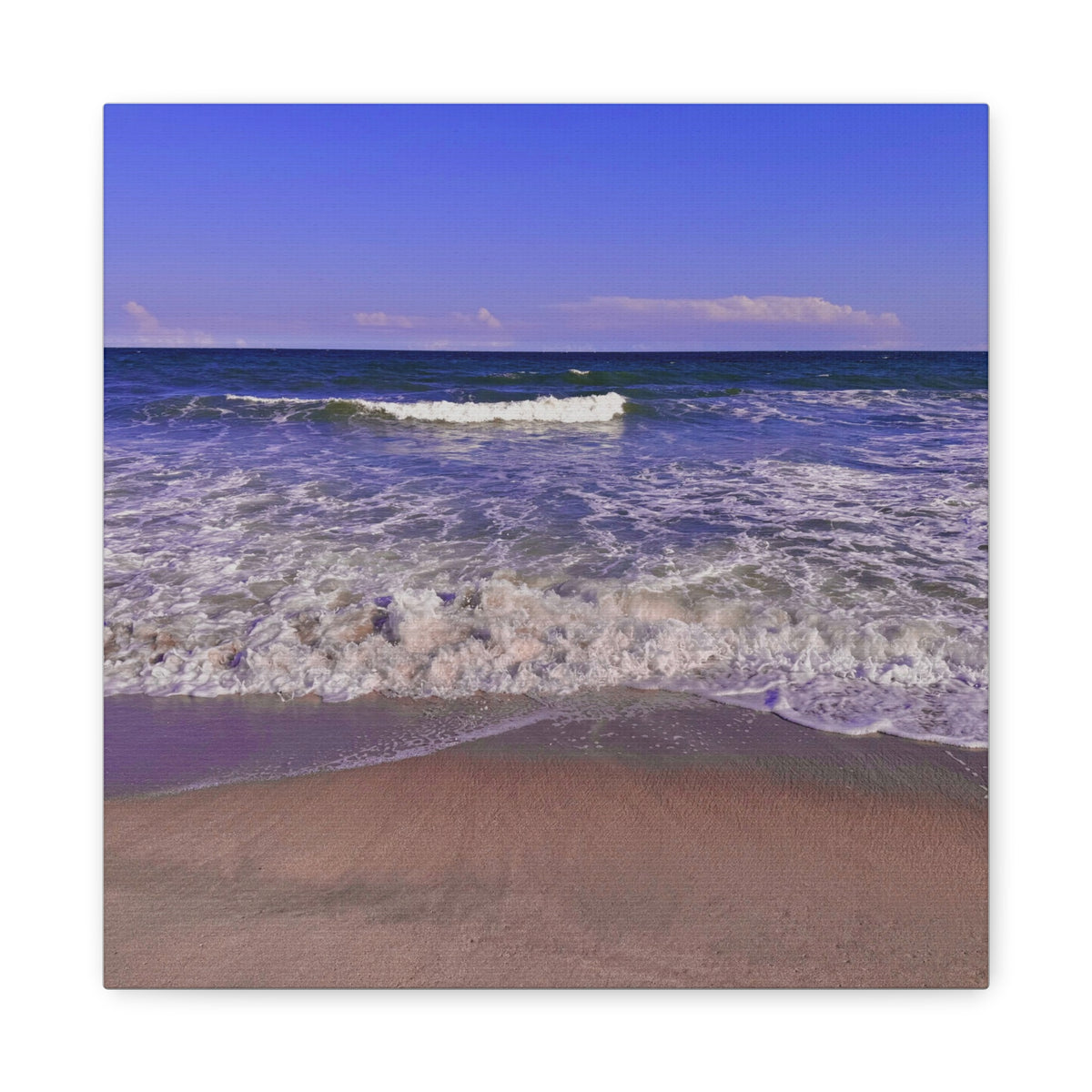 Beach Waves Canvas Print