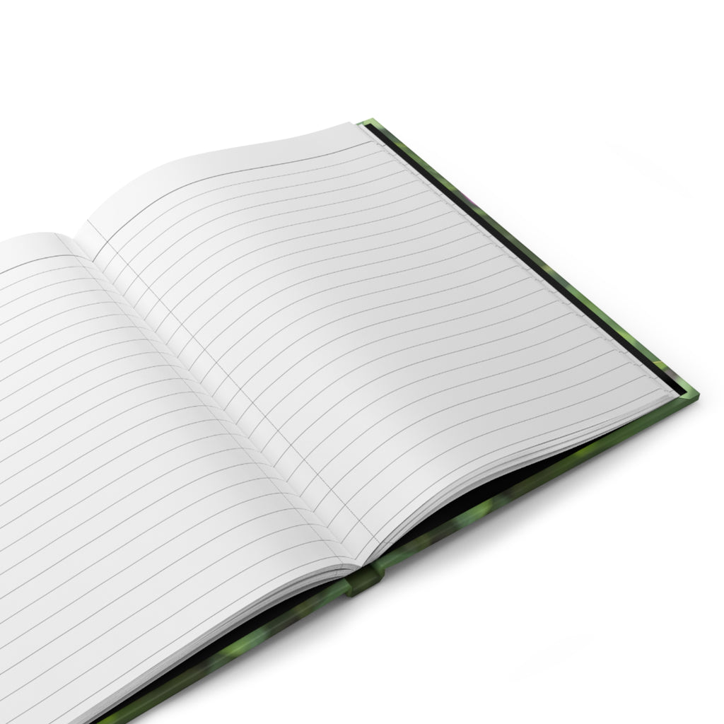 Pink Calla Lily Hardcover Journal — Floral Notebook for Gardening, Nature Lovers & Gifts