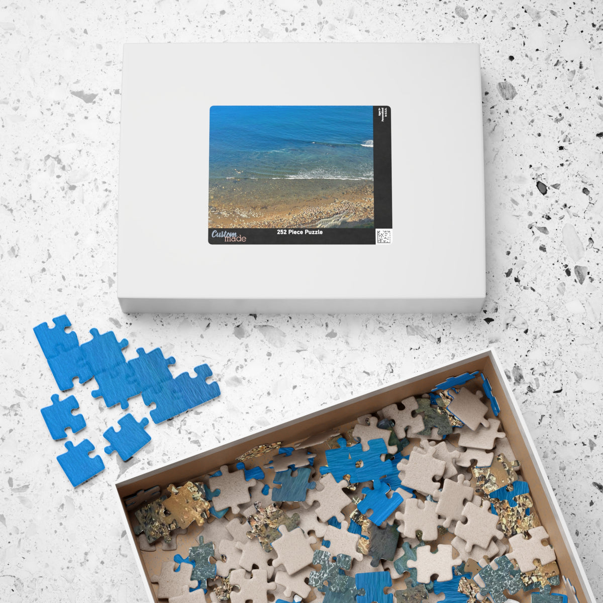 Blue Shore Jigsaw Puzzle