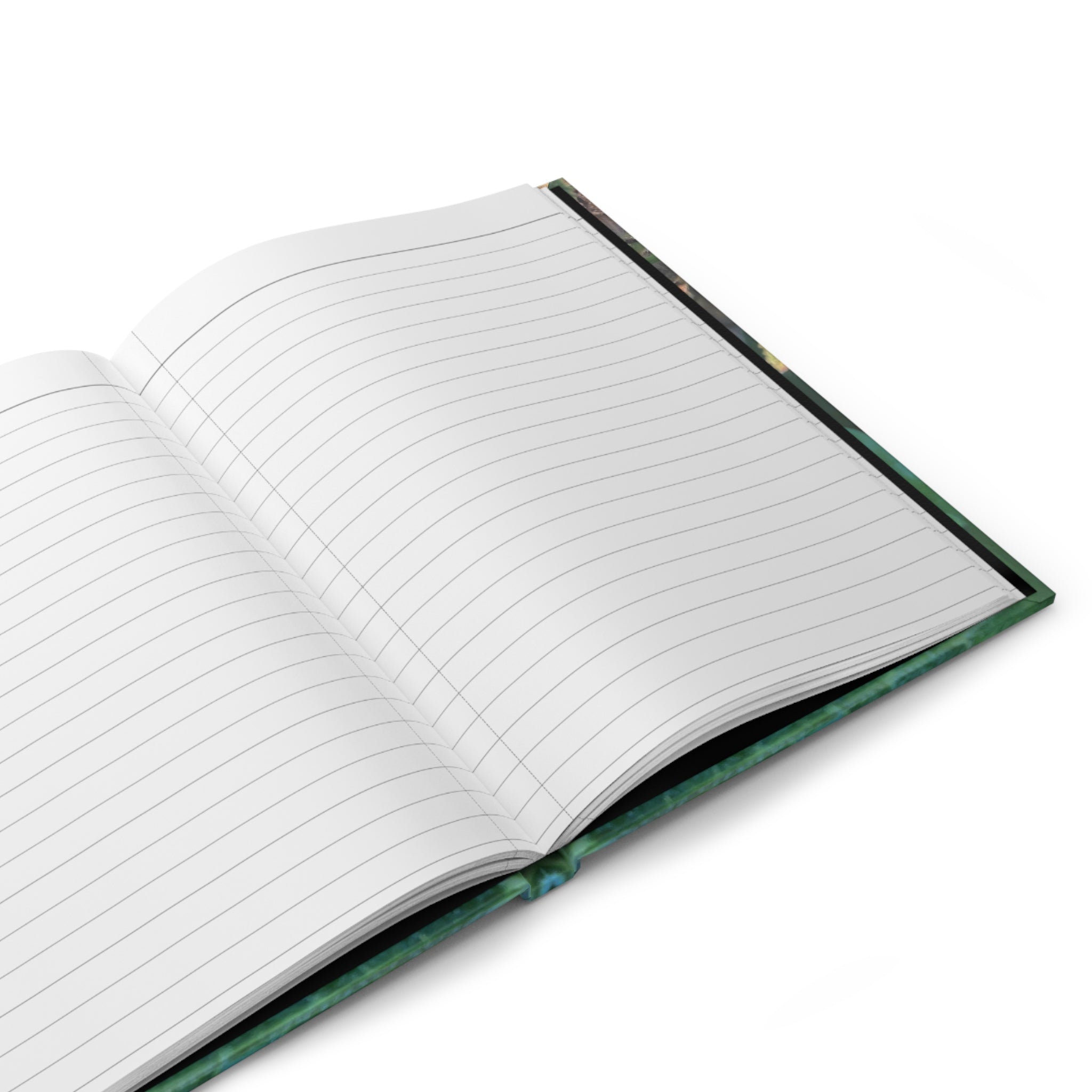 Morning Glory Hardcover Journal — Floral Nature Notebook for Gardeners & Botanical Lovers