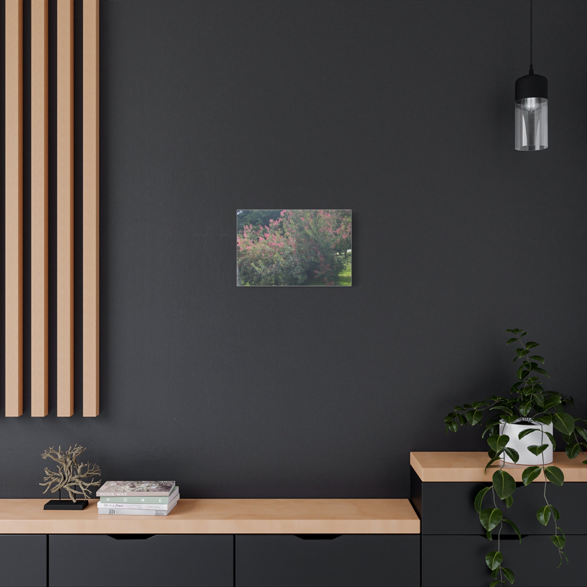 Smoke Bush Matte Canvas Print — Stretched 1.25" Wall Art