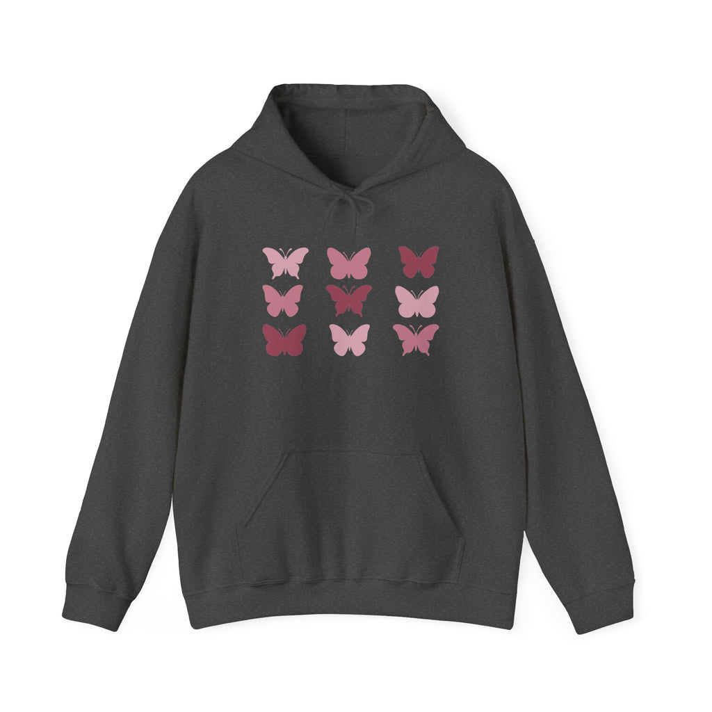 Butterfly Grid Hoodie Solid