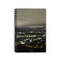 Los Angeles Night Cityscape Spiral Notebook — Nightscape Ruled Journal for Urban Journalers