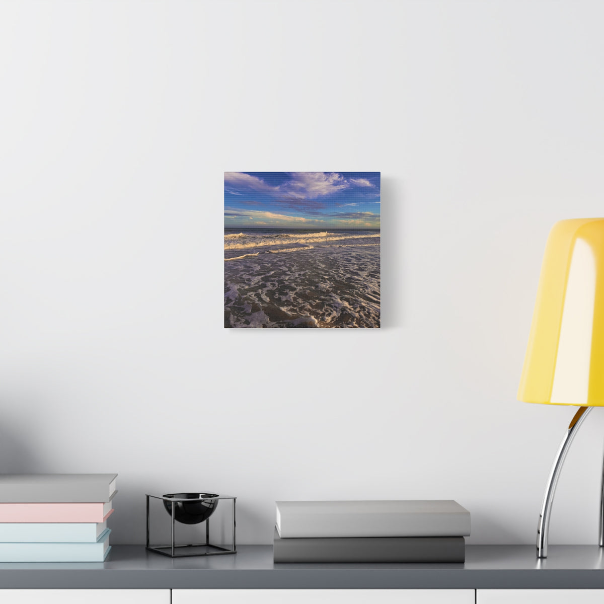 Waves & Sky Matte Canvas Print
