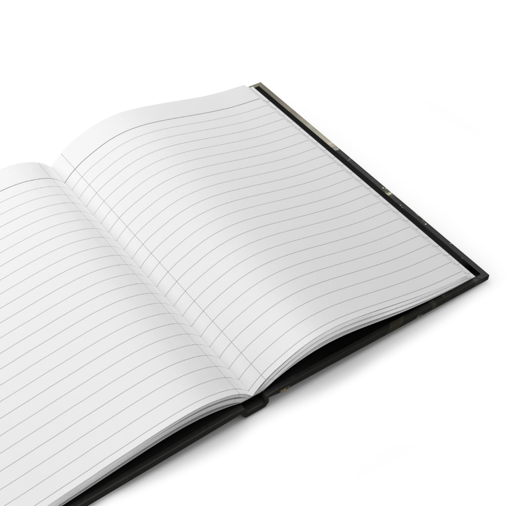 Los Angeles Night Cityscape Hardcover Journal — Moody Urban Notebook for Travel, Reflection & Gift