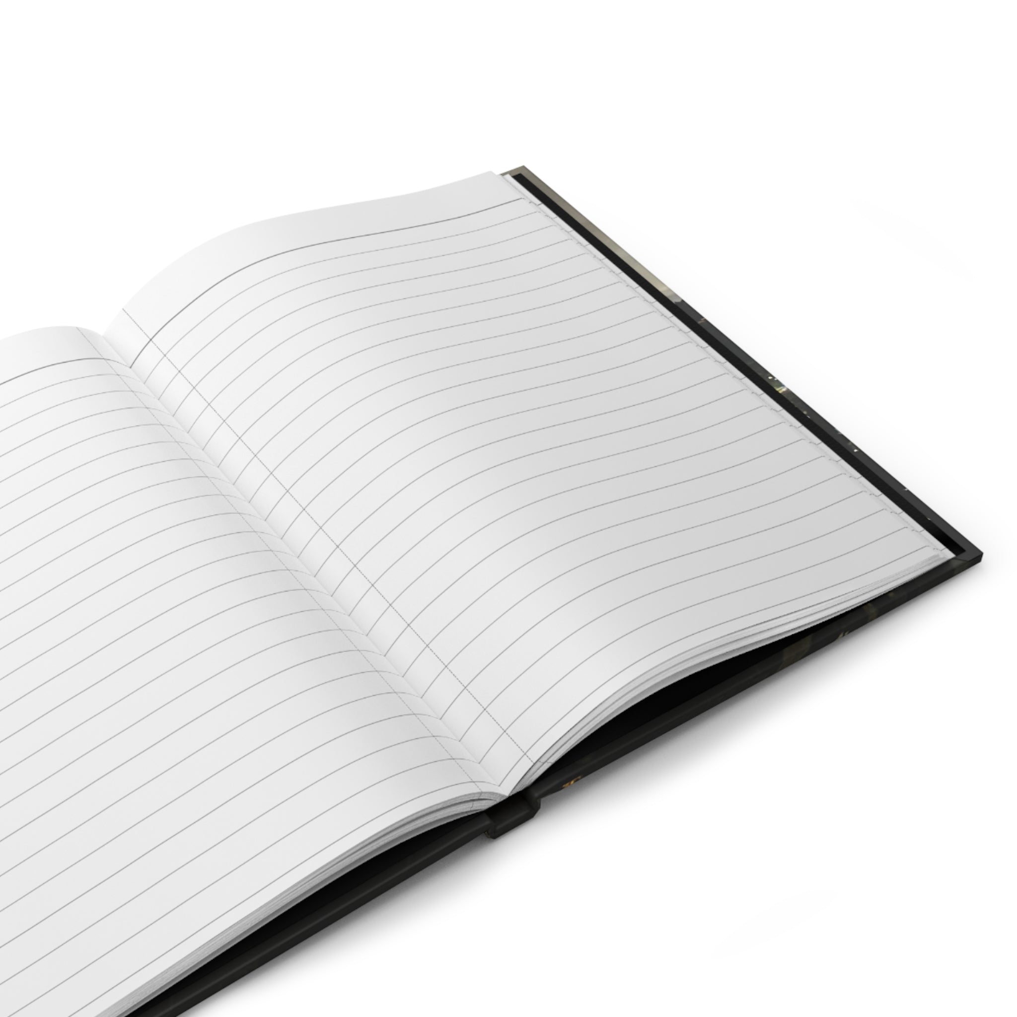 Los Angeles Night Cityscape Hardcover Journal — Moody Urban Notebook for Travel, Reflection & Gift
