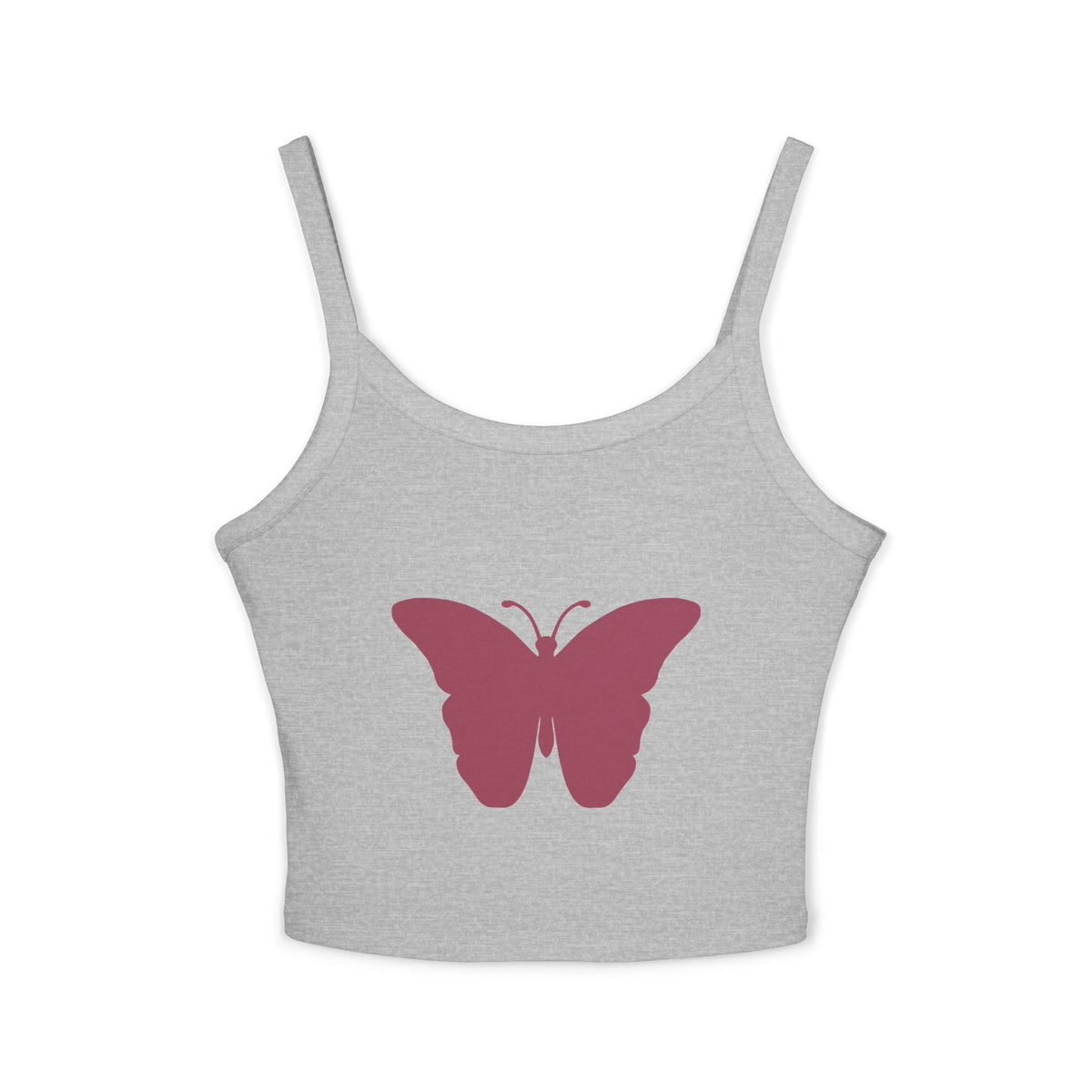 Butterfly Graphic Crop Tank Top