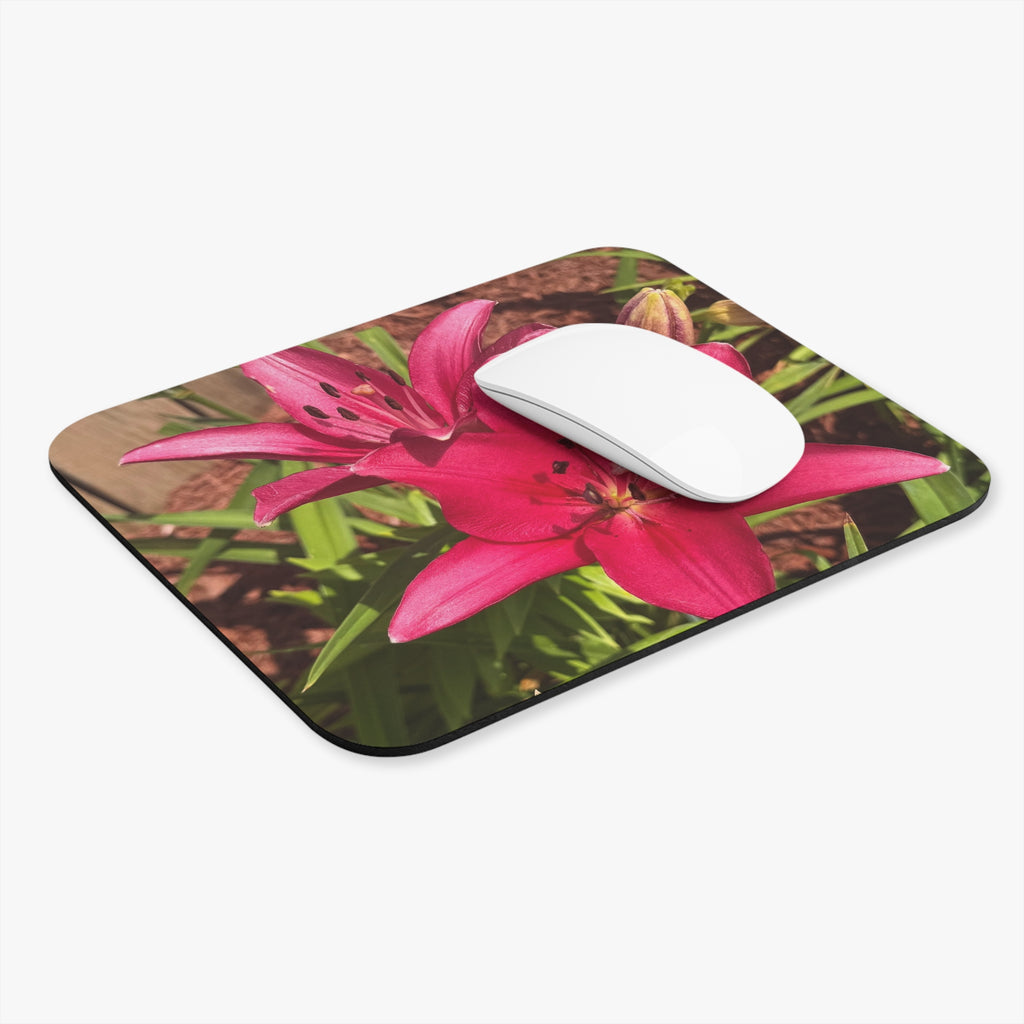 Pink Asiatic Lily Mouse Pad