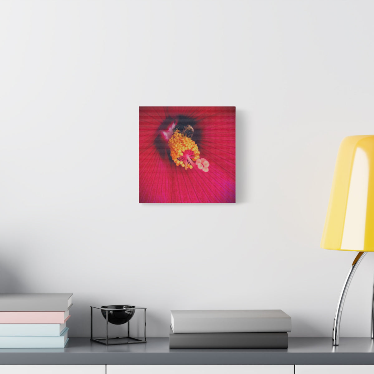 Sleeping Bee Canvas Print