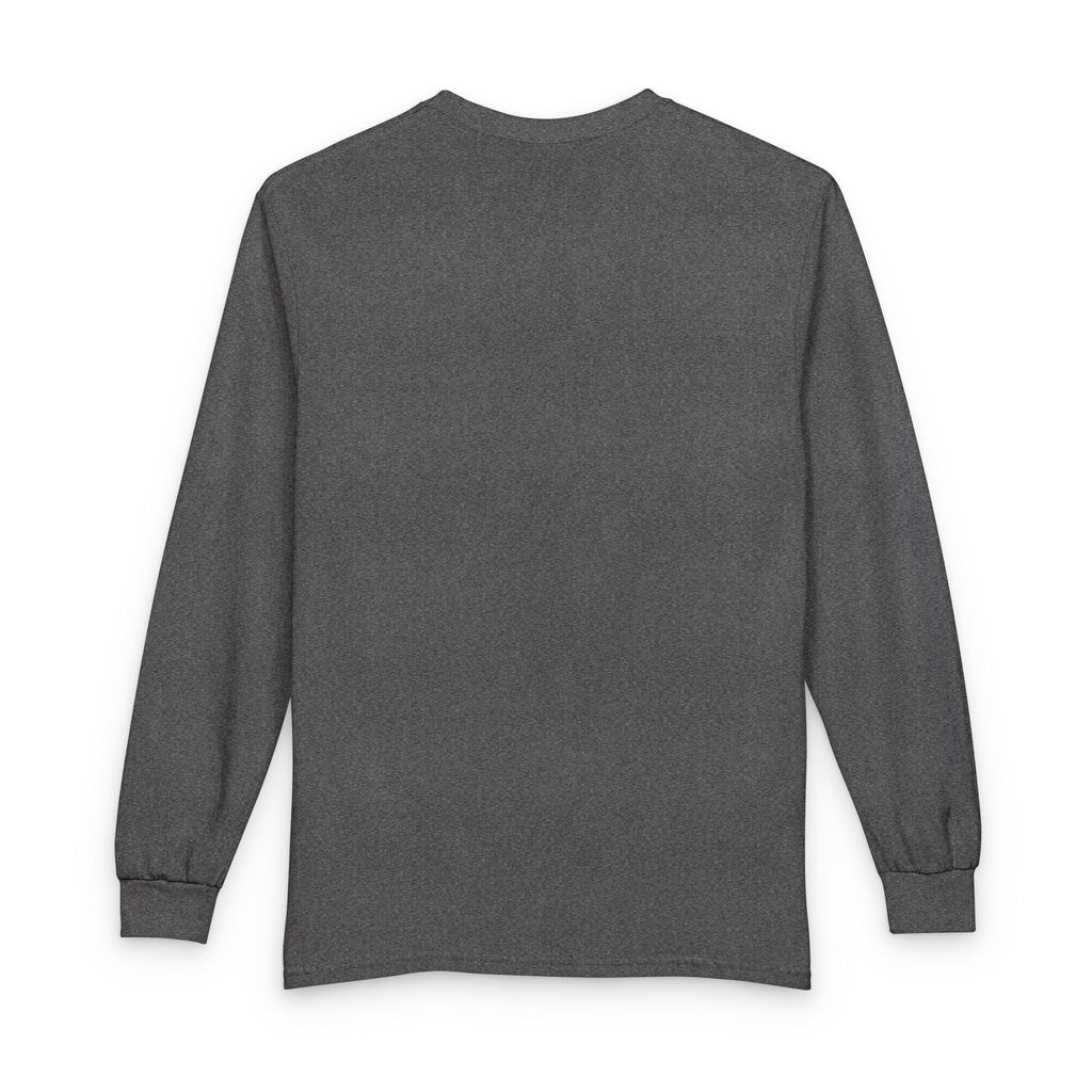 Butterfly Grid Long Sleeve Tee- solid
