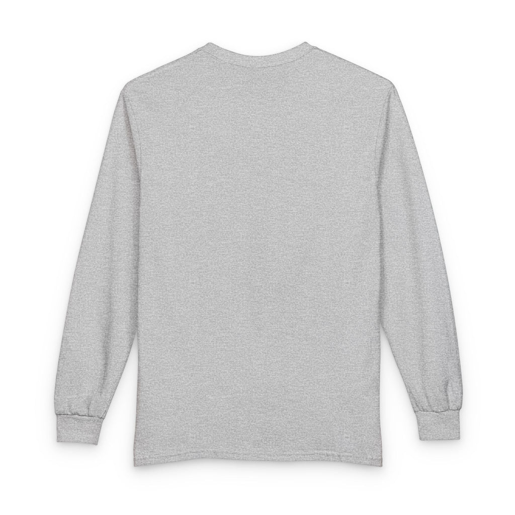 Butterfly Grid Long Sleeve Tee- solid