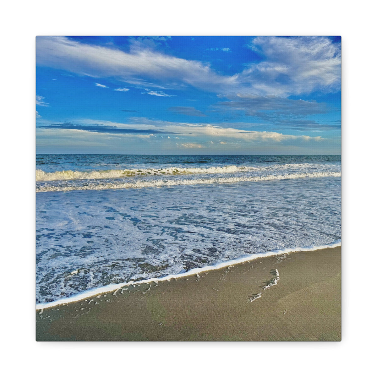 Turquoise Beach Canvas Print