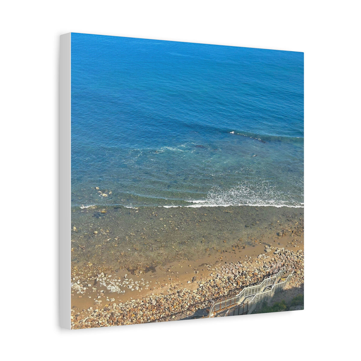 Blue Shore Canvas Print