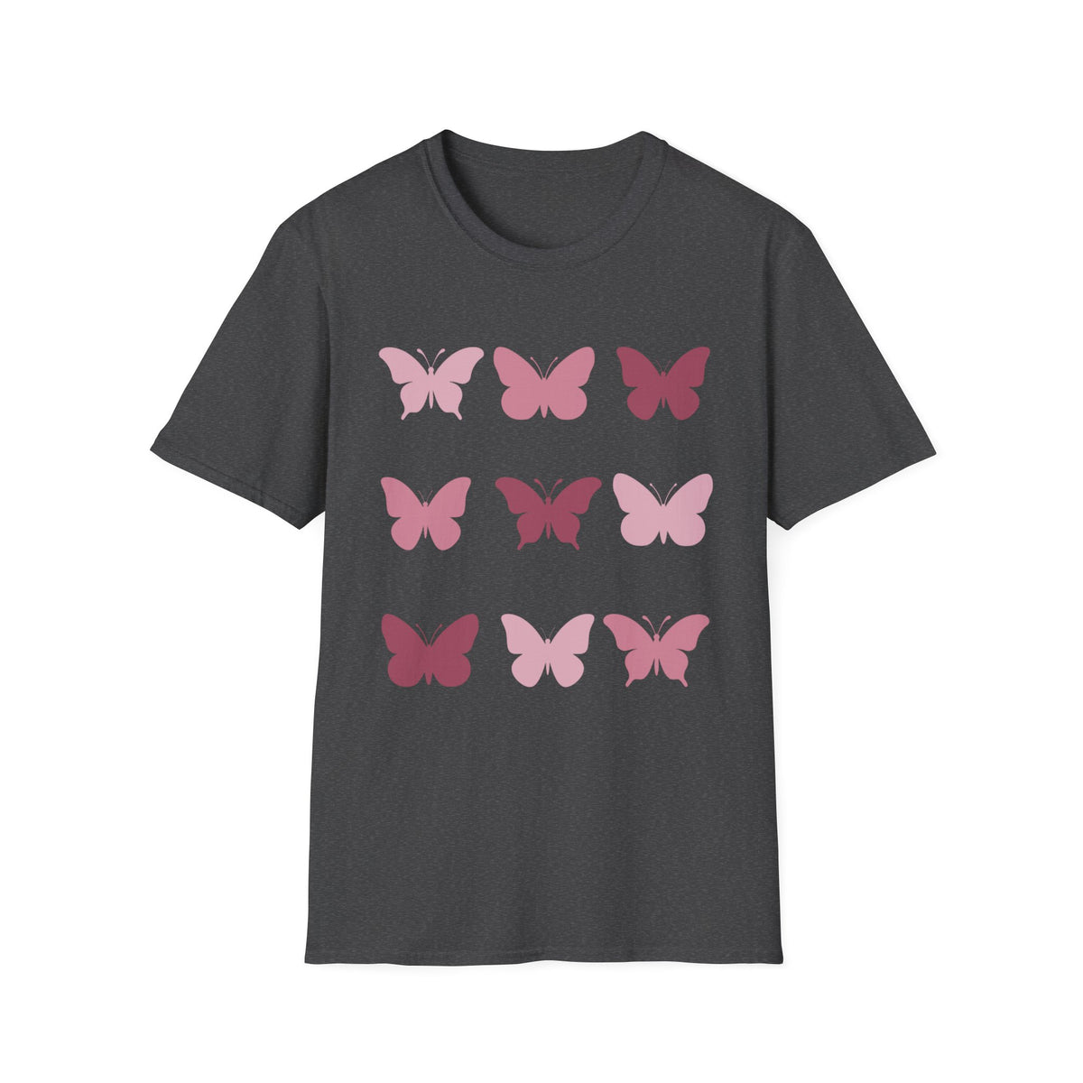 Butterfly Grid T‑Shirt — Solid