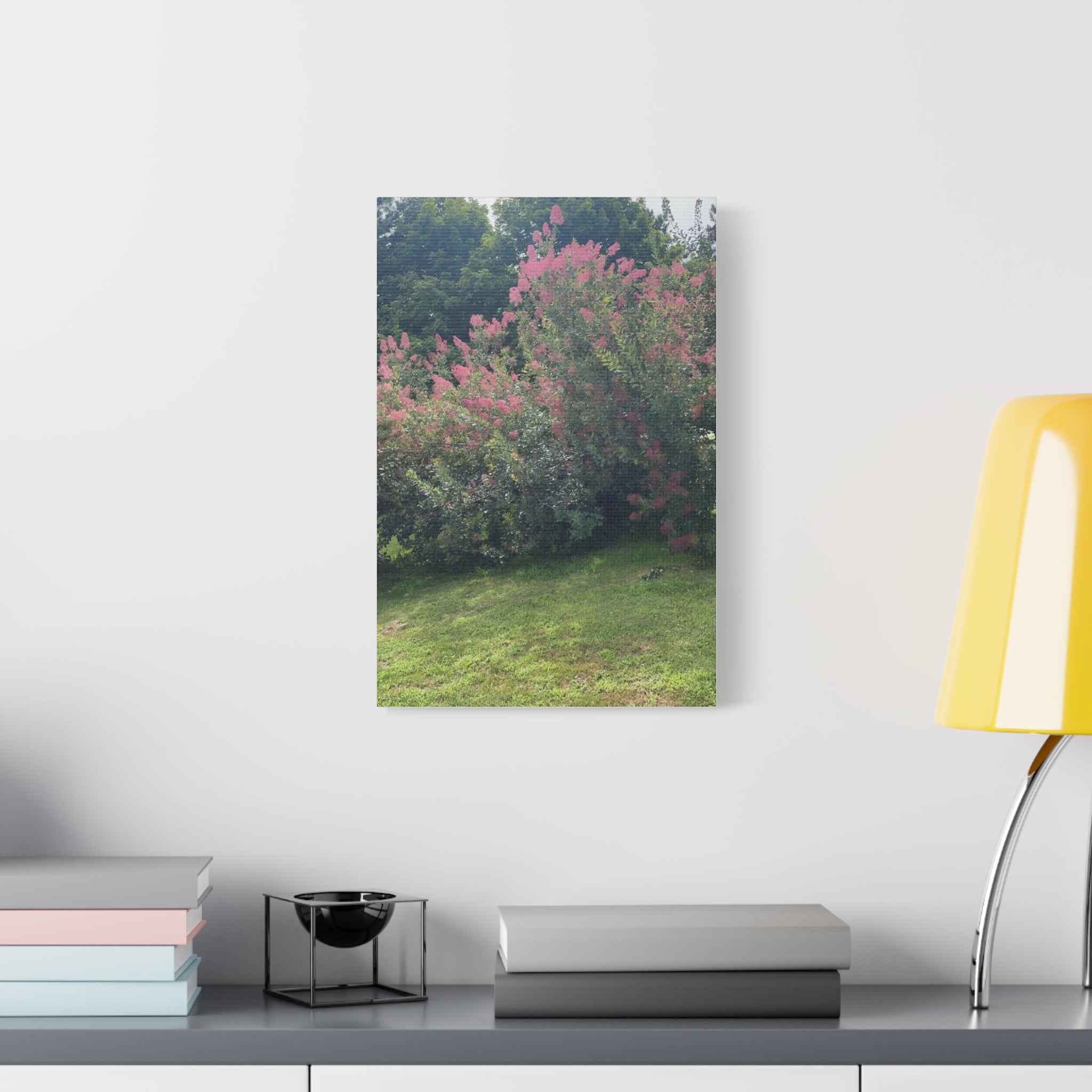 Smoke Bush Matte Canvas Print — Stretched 1.25" Wall Art