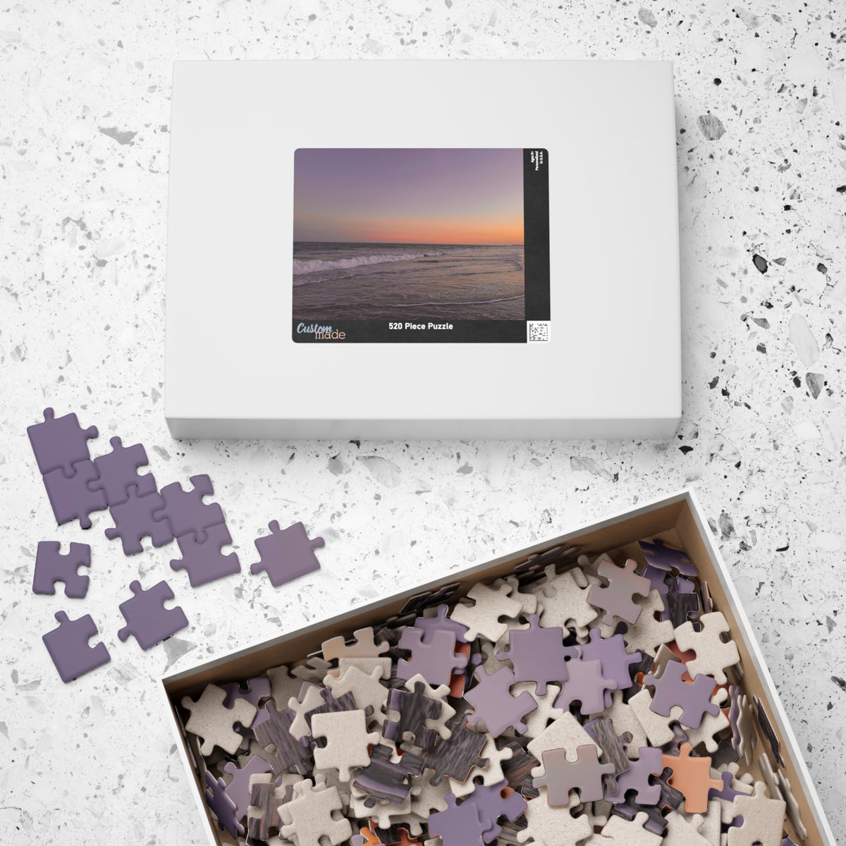 Pastel Beach Jigsaw Puzzle