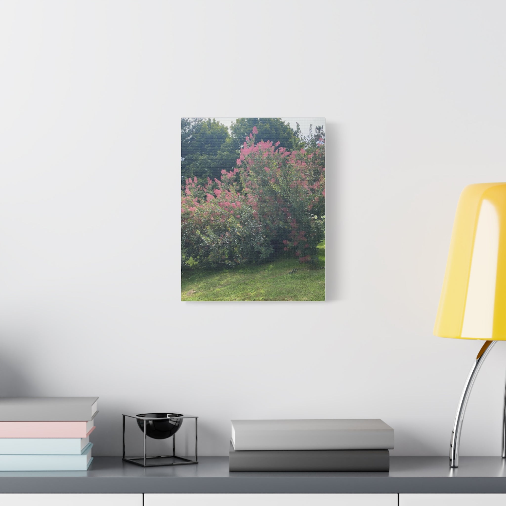 Smoke Bush Matte Canvas Print — Stretched 1.25" Wall Art