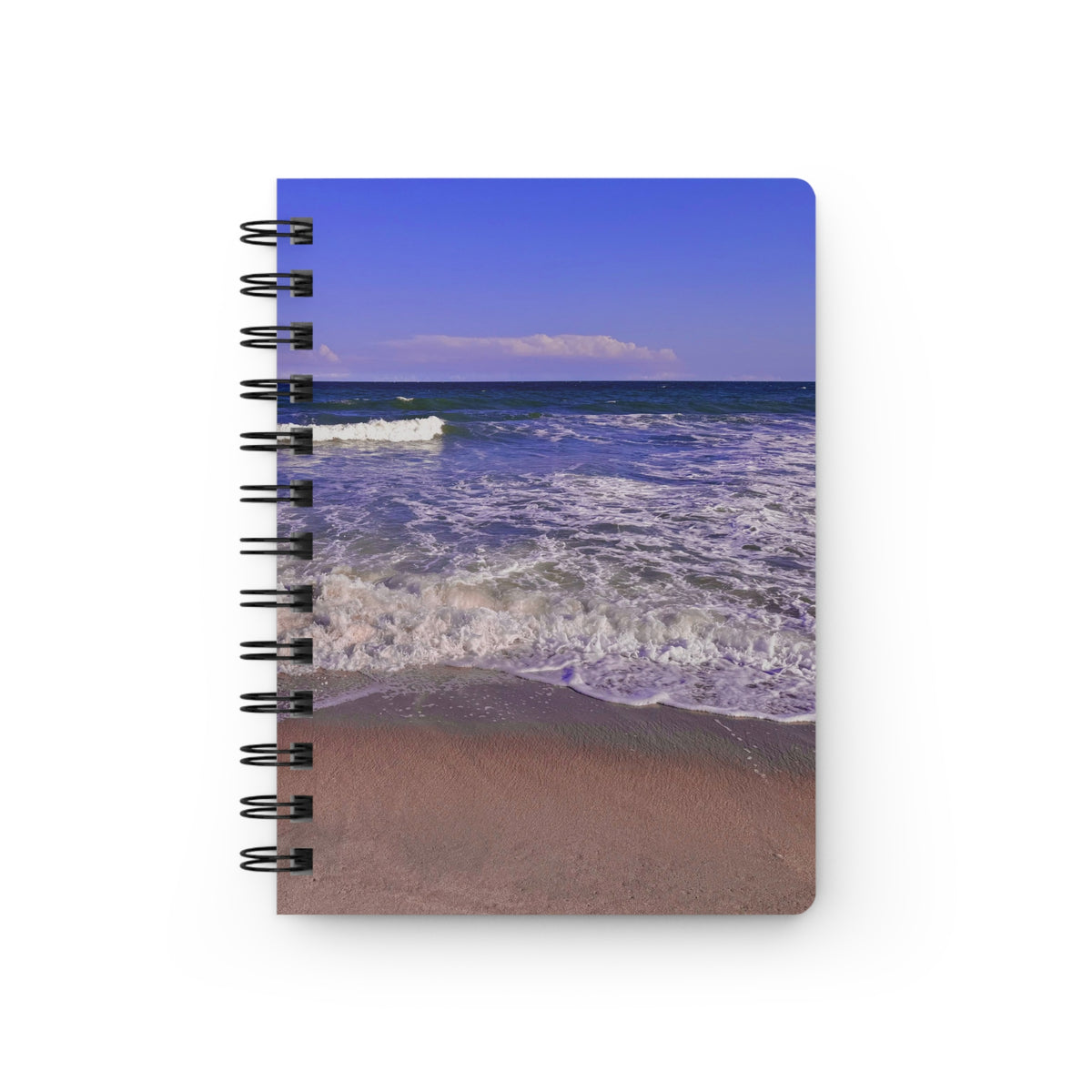 Beach Waves Spiral Notebook