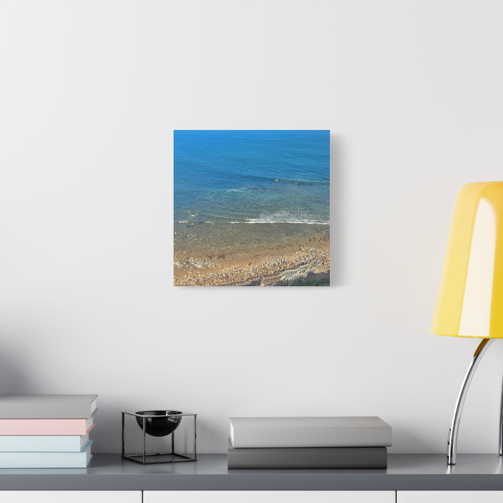 Blue Shore Canvas Print