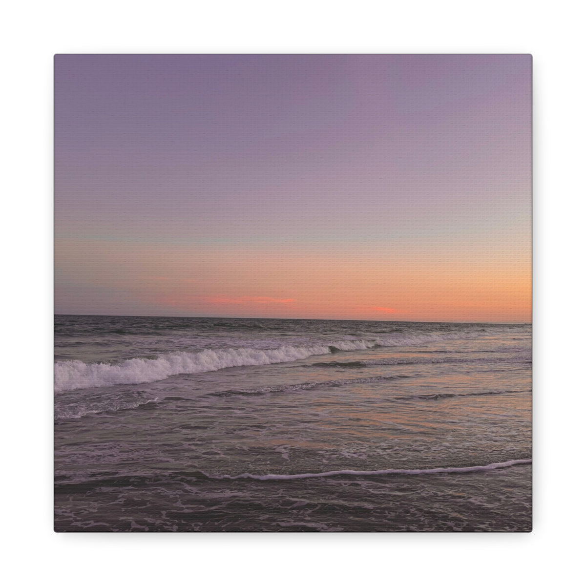 Pastel Beach Canvas Print