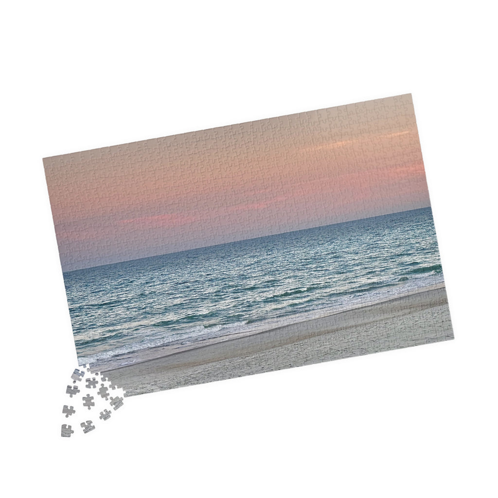 Myrtle Beach Sunset Jigsaw Puzzle — Calming Beach Scene (110/252/520/1014 pcs)