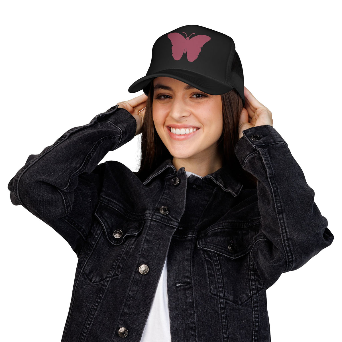 Butterfly Graphic Trucker Hat