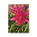 Pink Asiatic Lily Hardcover Journal