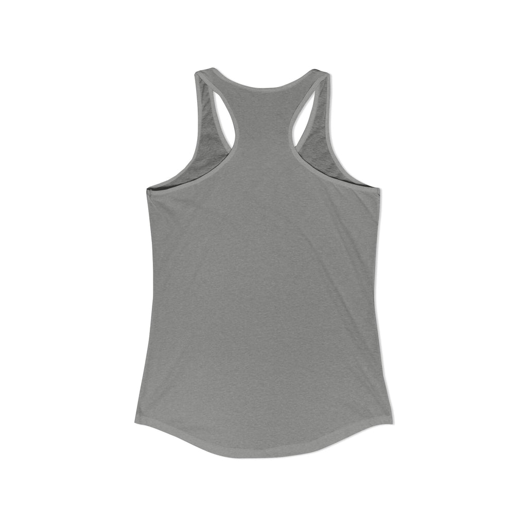 Solid Butterfly Grid Racerback Tank