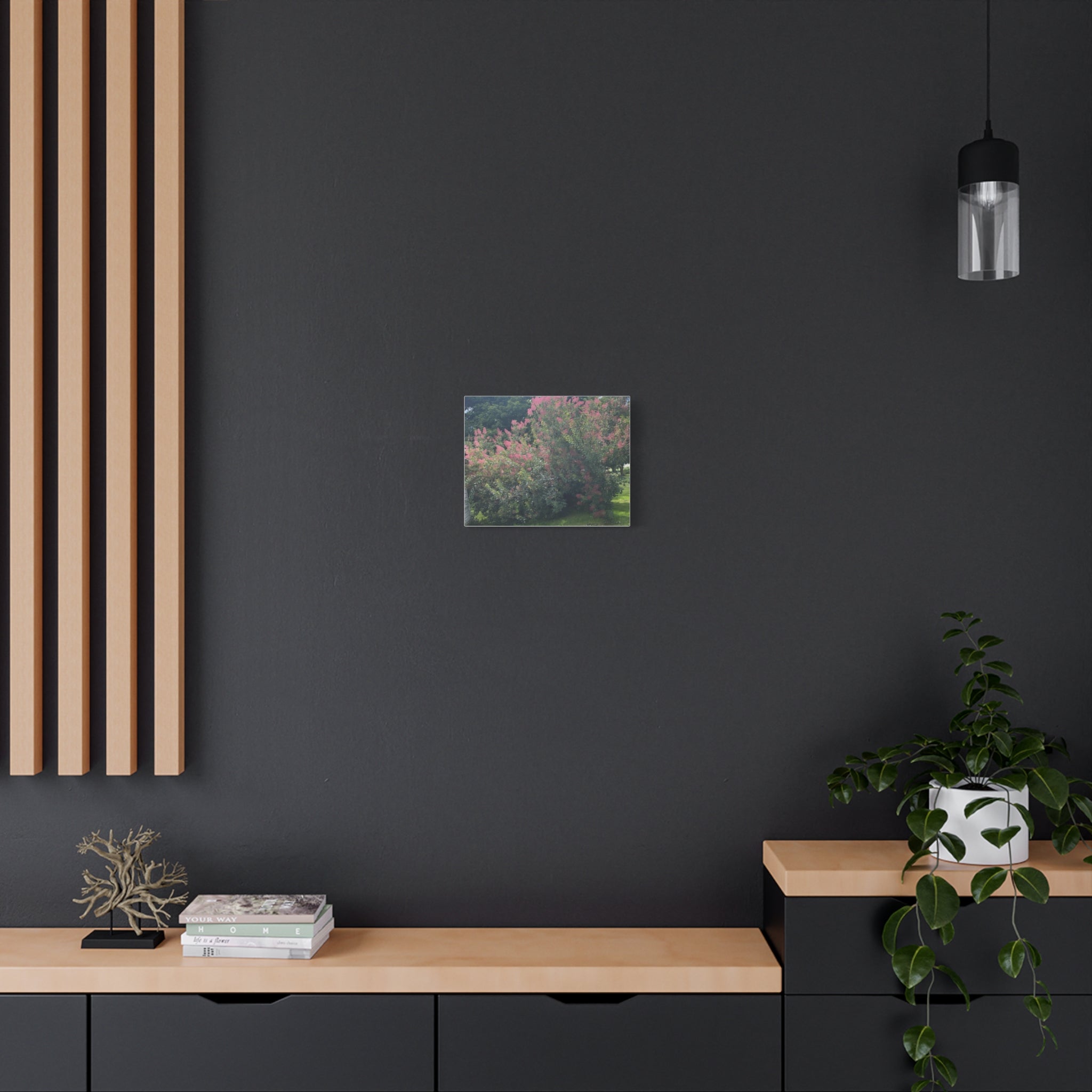 Smoke Bush Matte Canvas Print — Stretched 1.25" Wall Art