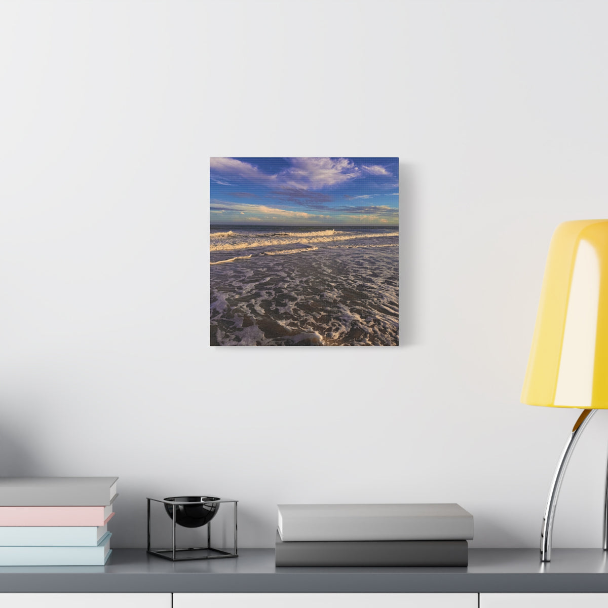 Waves & Sky Matte Canvas Print