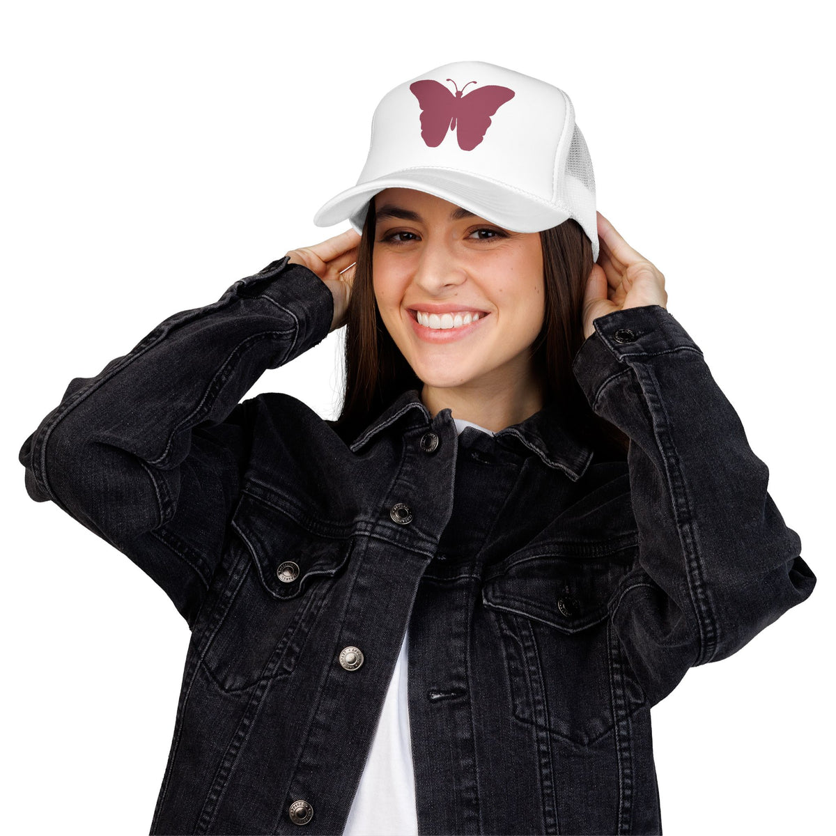 Butterfly Graphic Trucker Hat