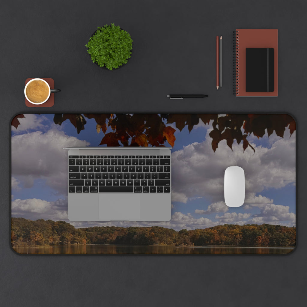 Fall Lake Desk Mat