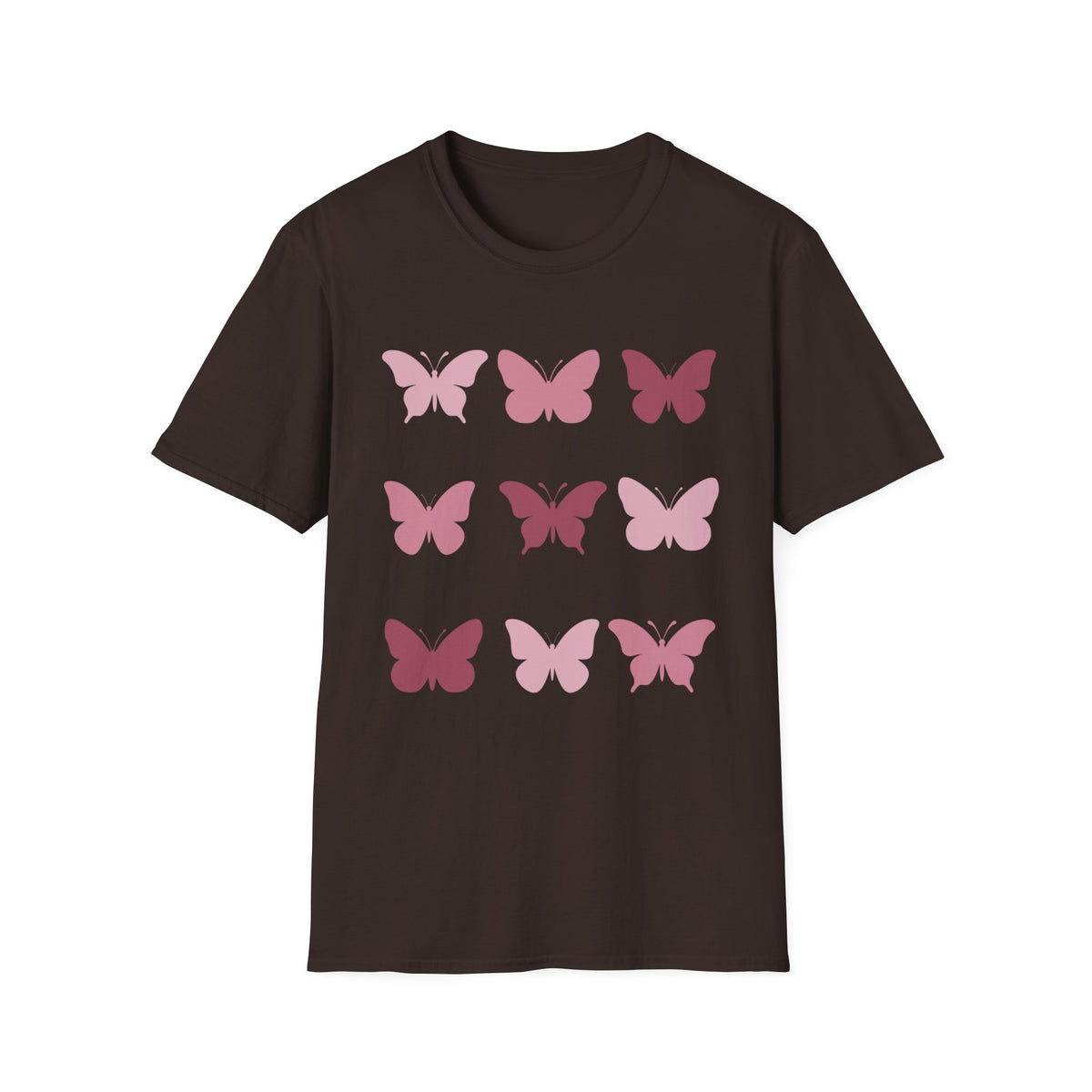 Butterfly Grid T‑Shirt — Solid
