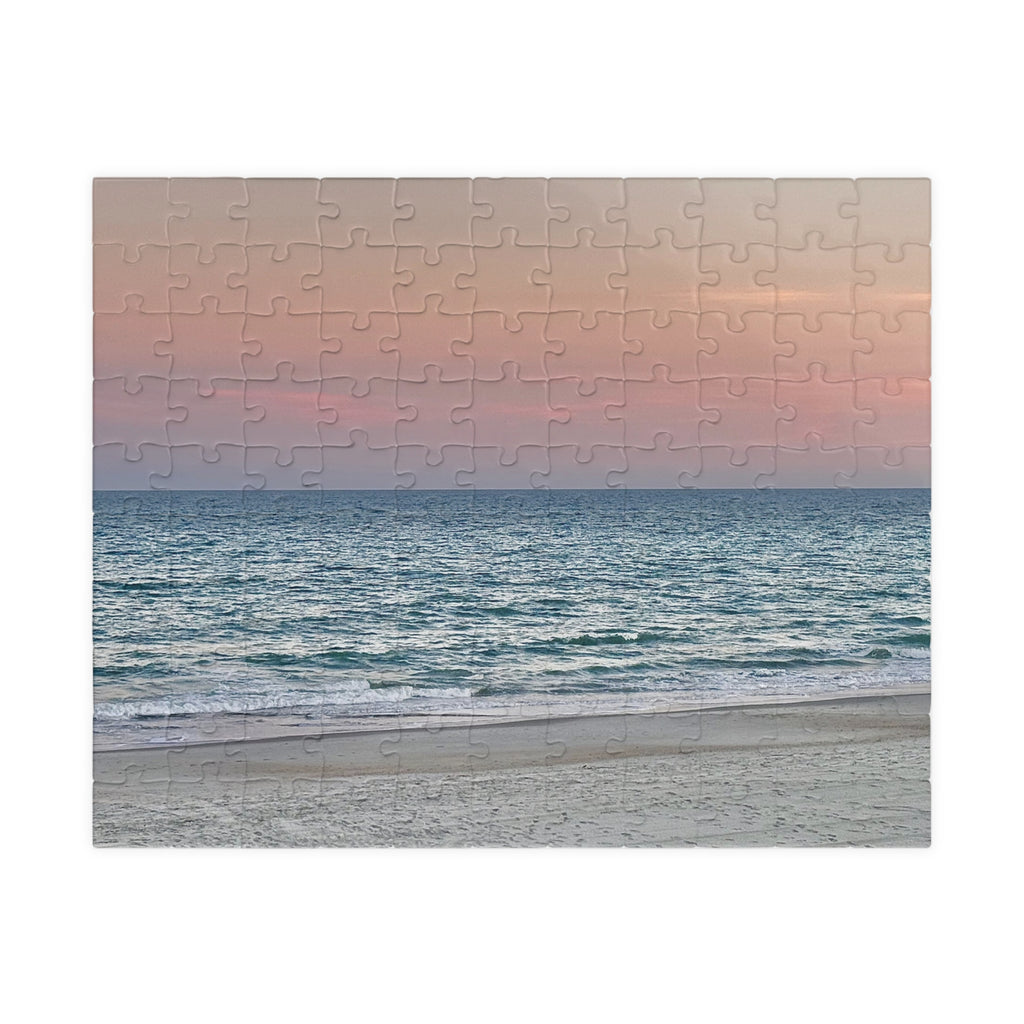 Myrtle Beach Sunset Jigsaw Puzzle — Calming Beach Scene (110/252/520/1014 pcs)