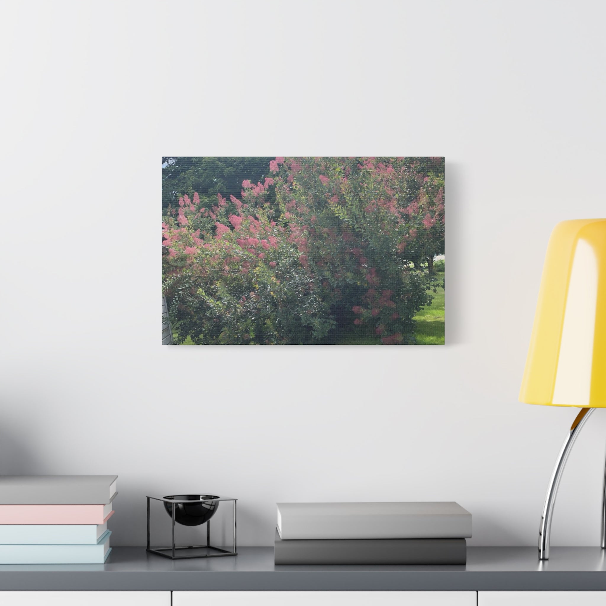 Smoke Bush Matte Canvas Print — Stretched 1.25" Wall Art