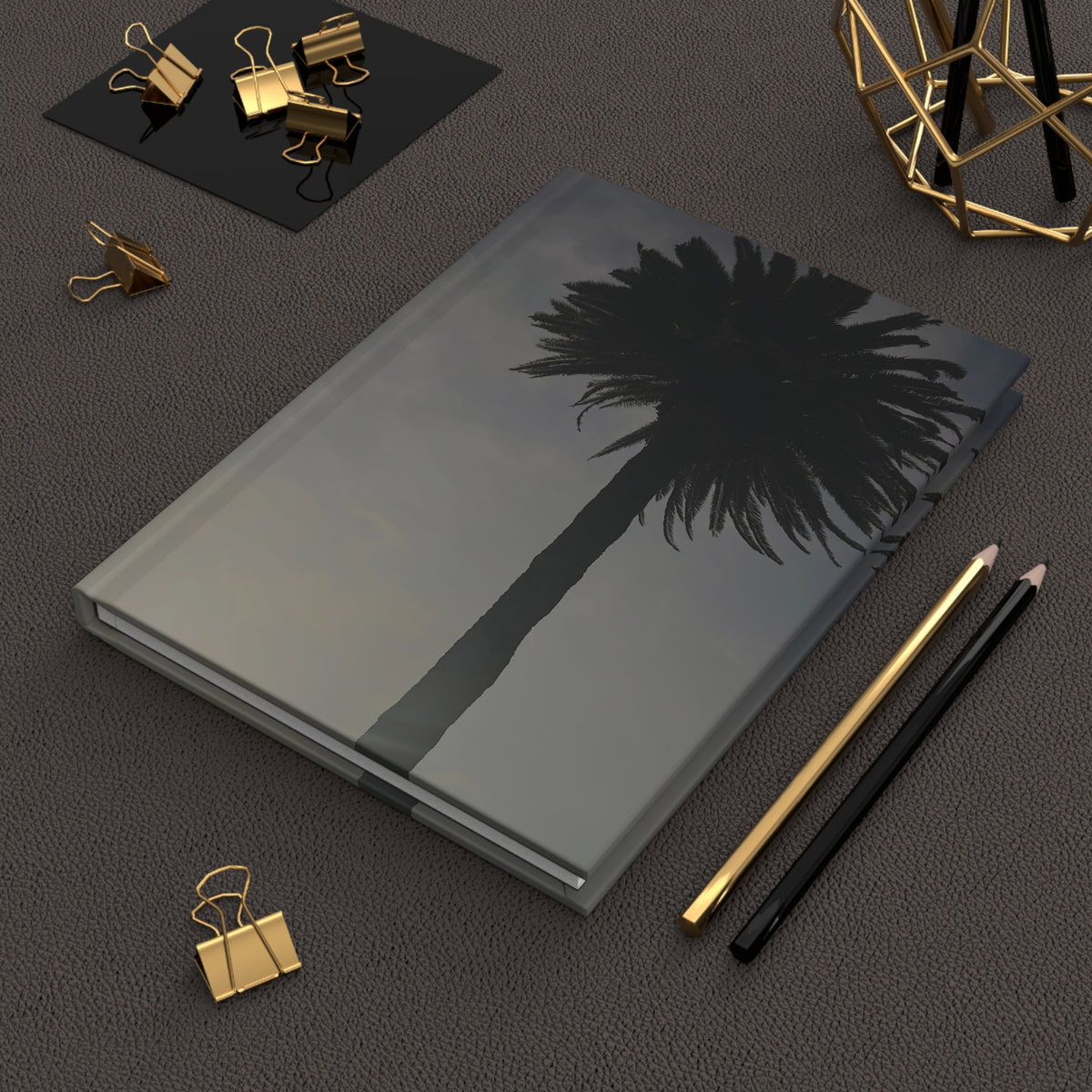 Palm Tree Hardcover Journal