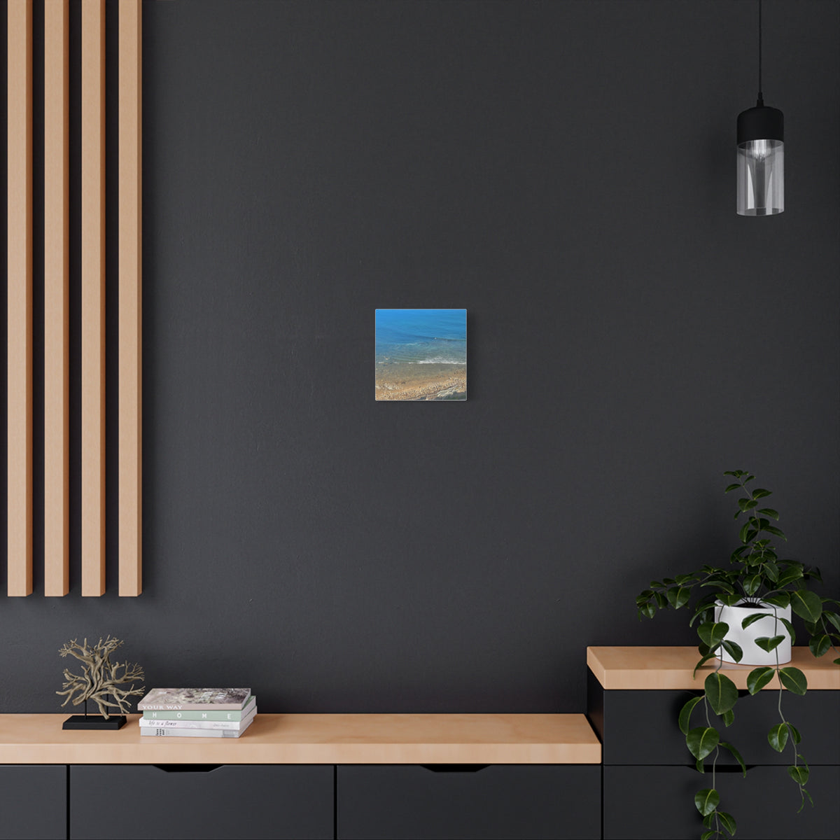Blue Shore Canvas Print