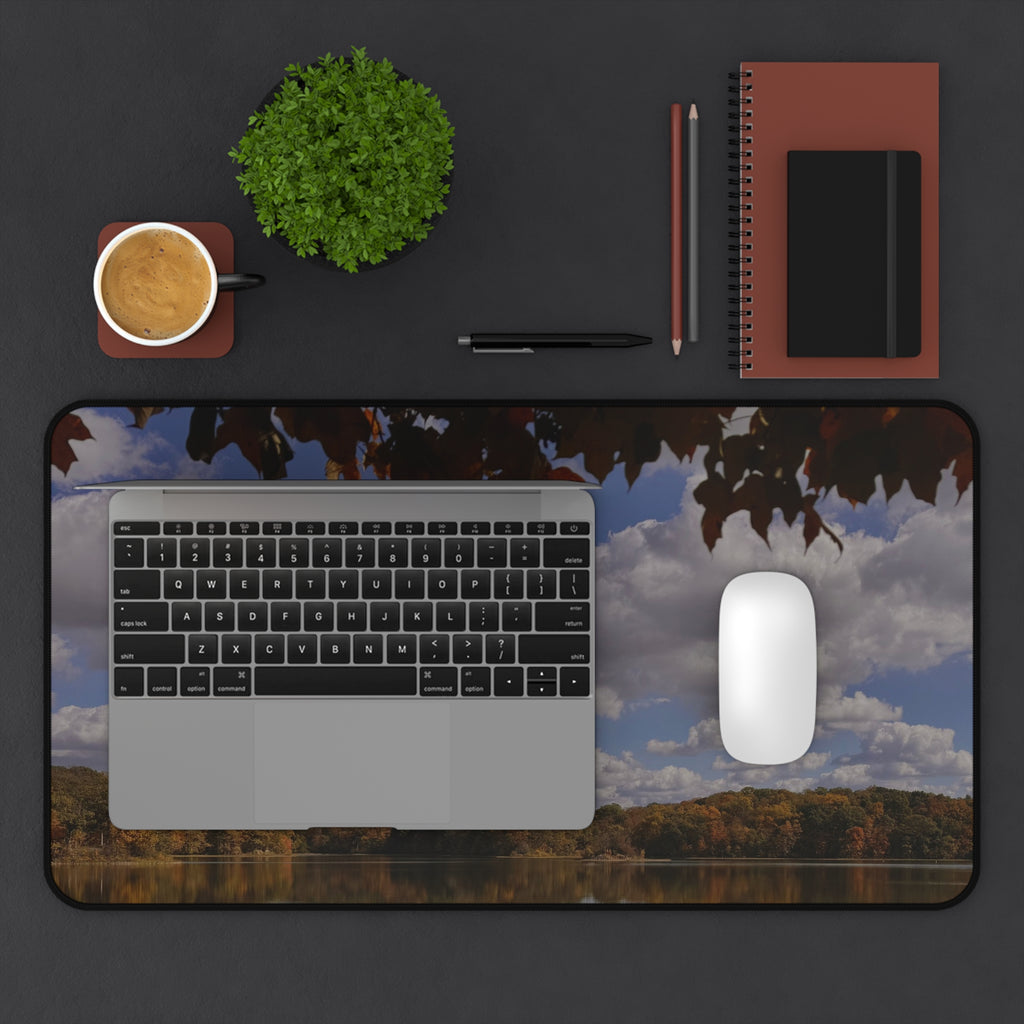 Fall Lake Desk Mat