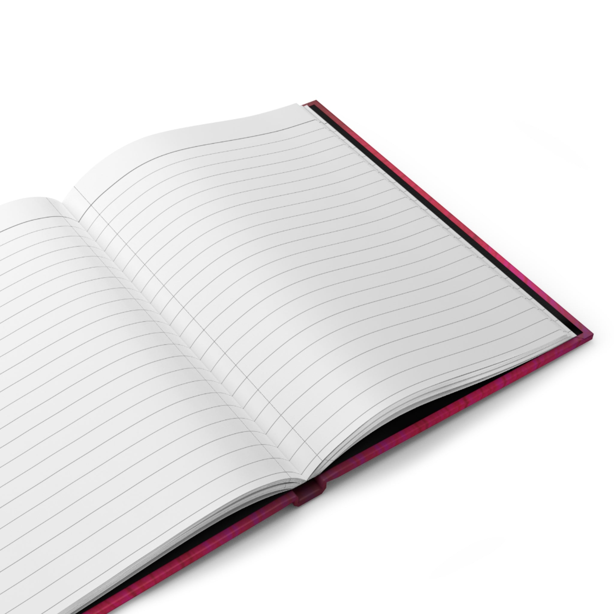 Hibiscus Close-Up Hardcover Journal — Floral Bee Photography Notebook