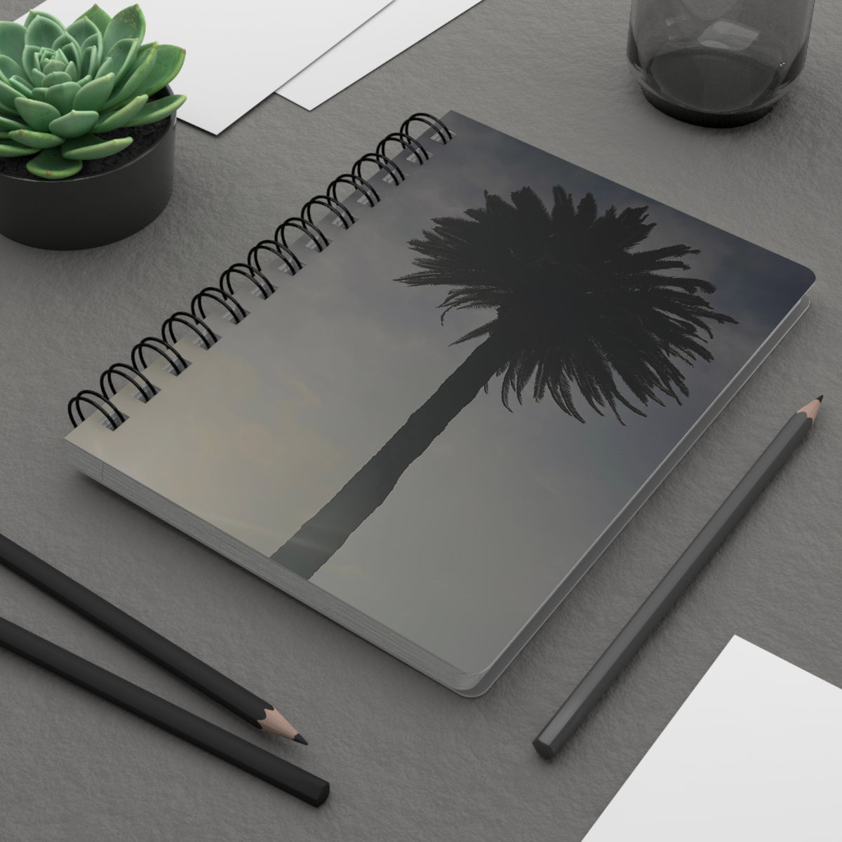 Palm Tree Spiral Notebook