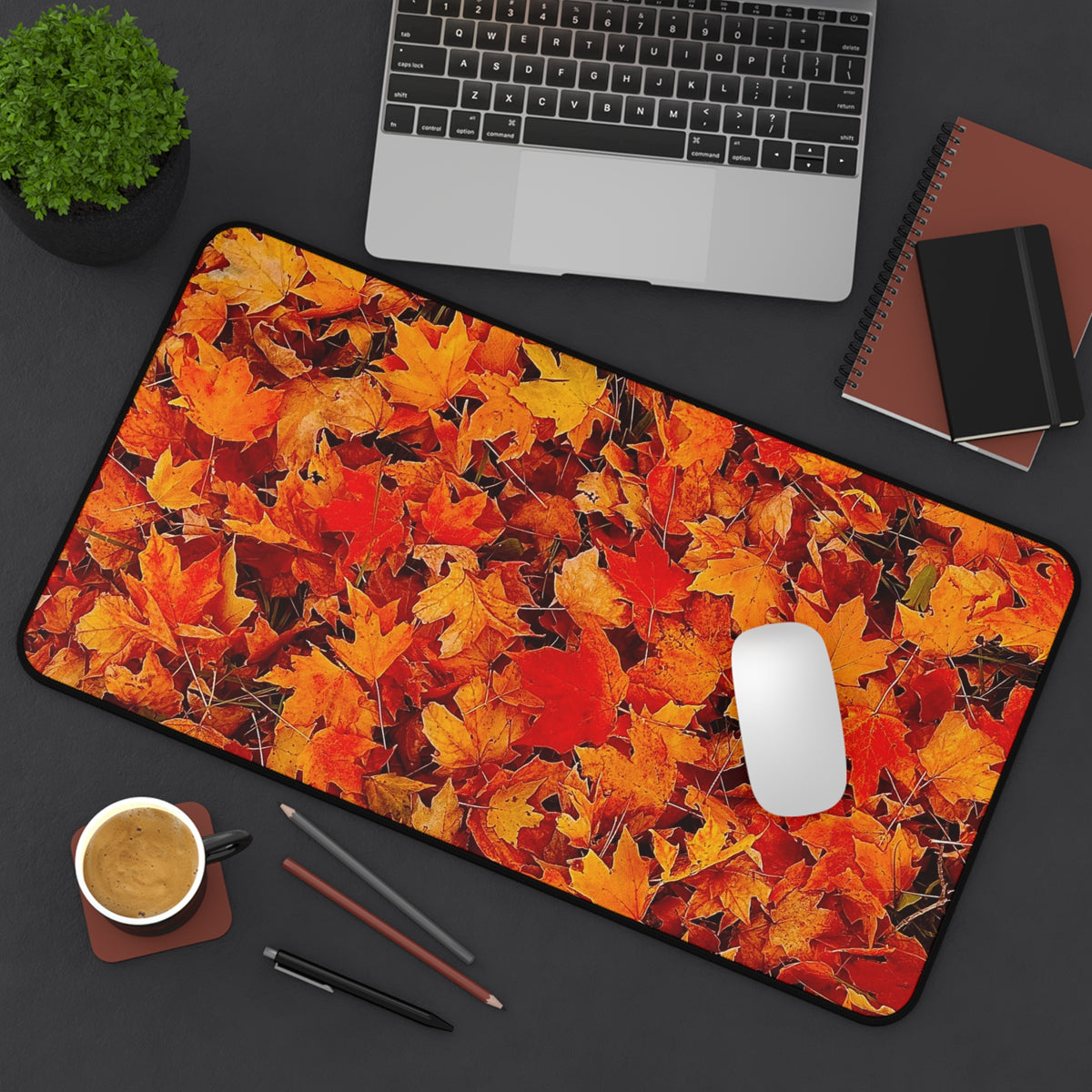 Autumn Leaves Desk Mat