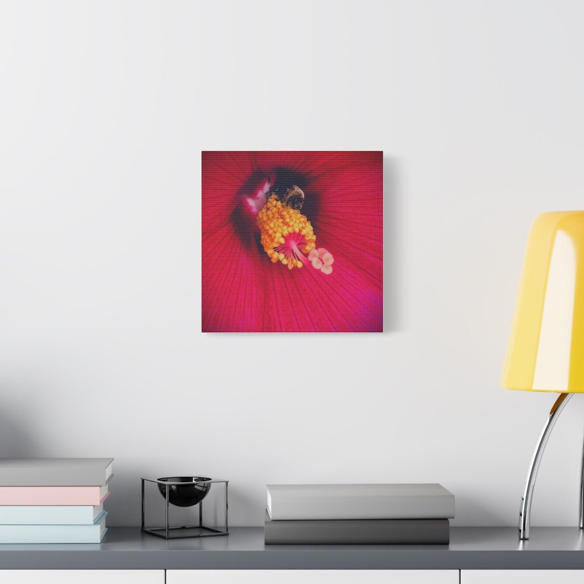 Sleeping Bee Canvas Print