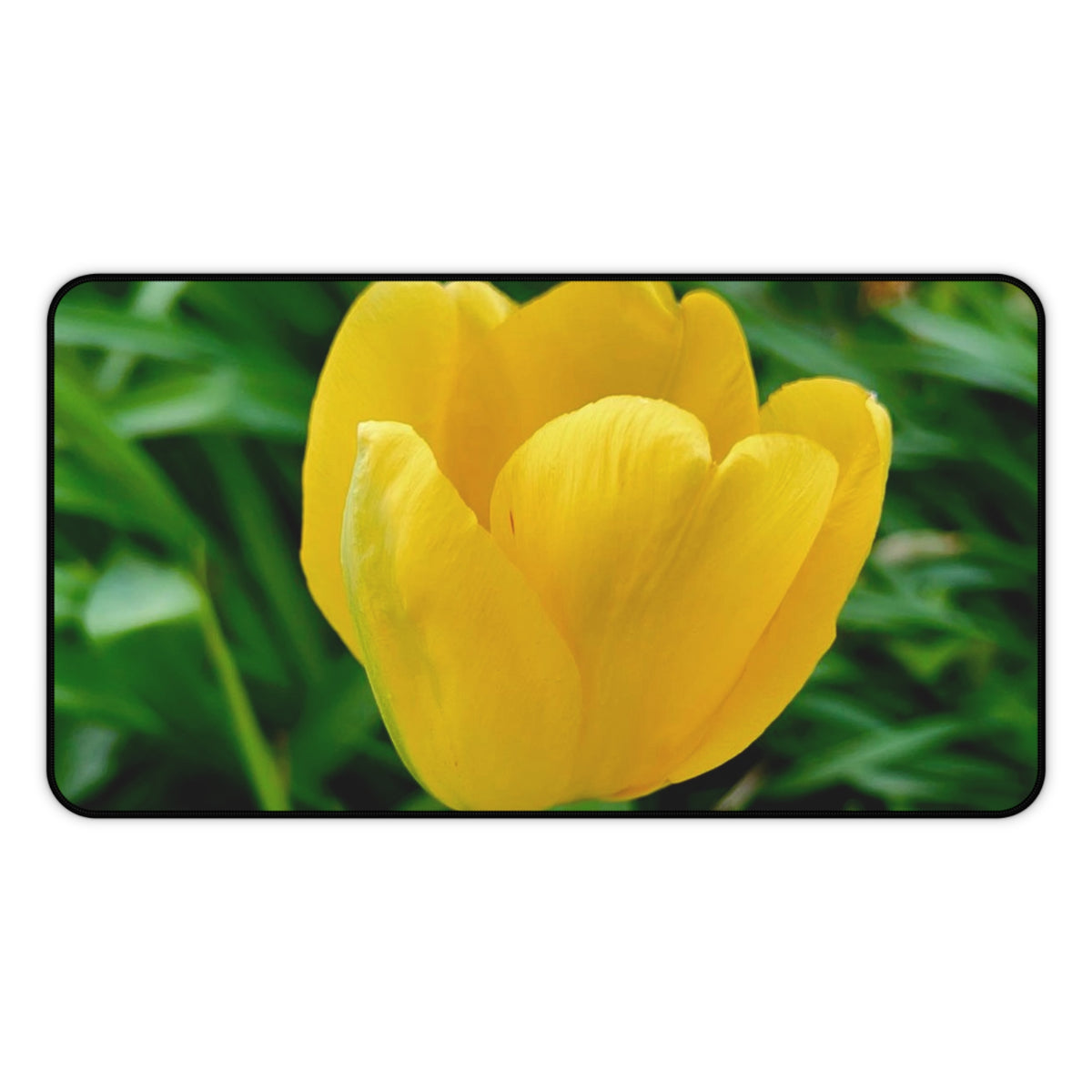 Yellow Tulip Desk Mat