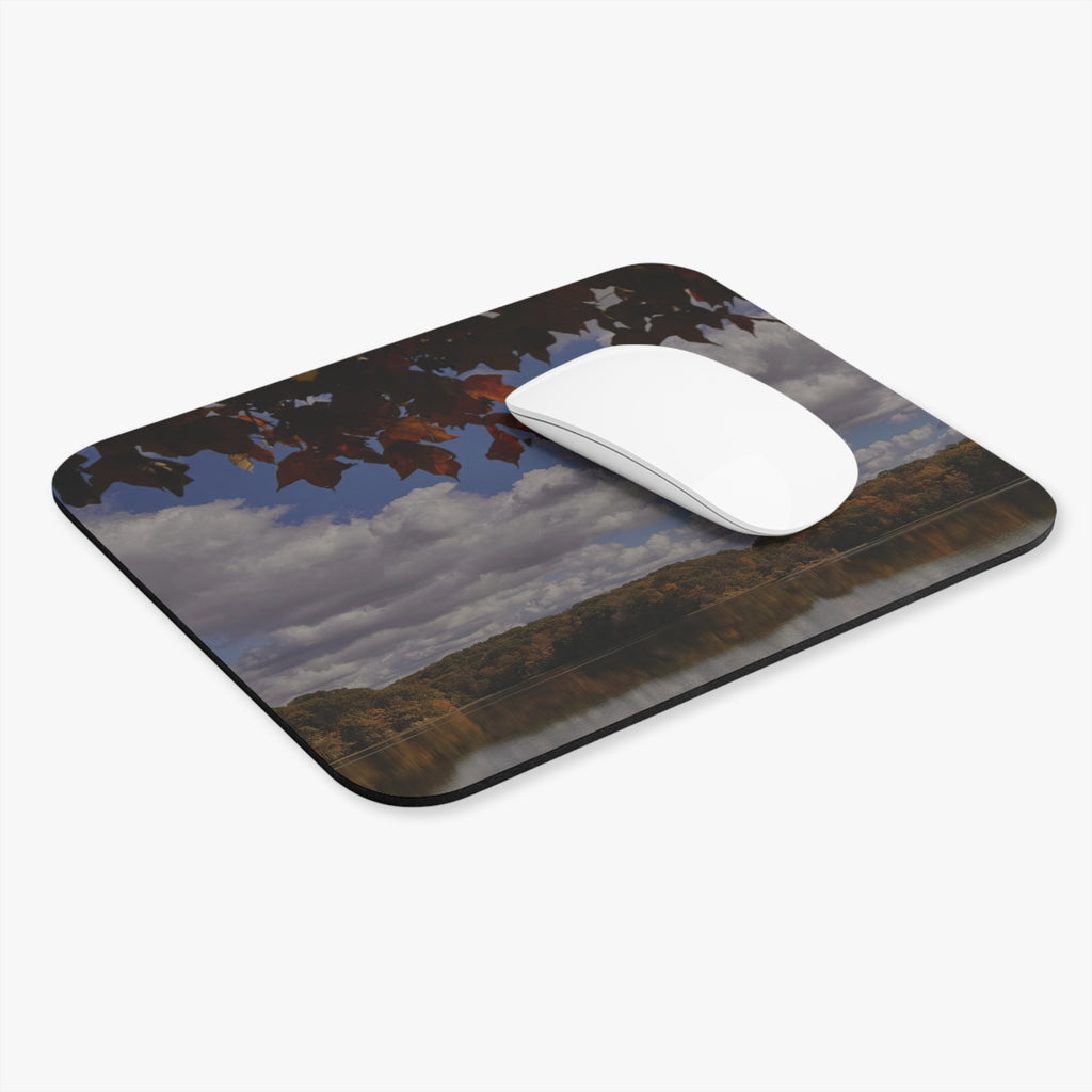 Fall Lake Mouse Pad