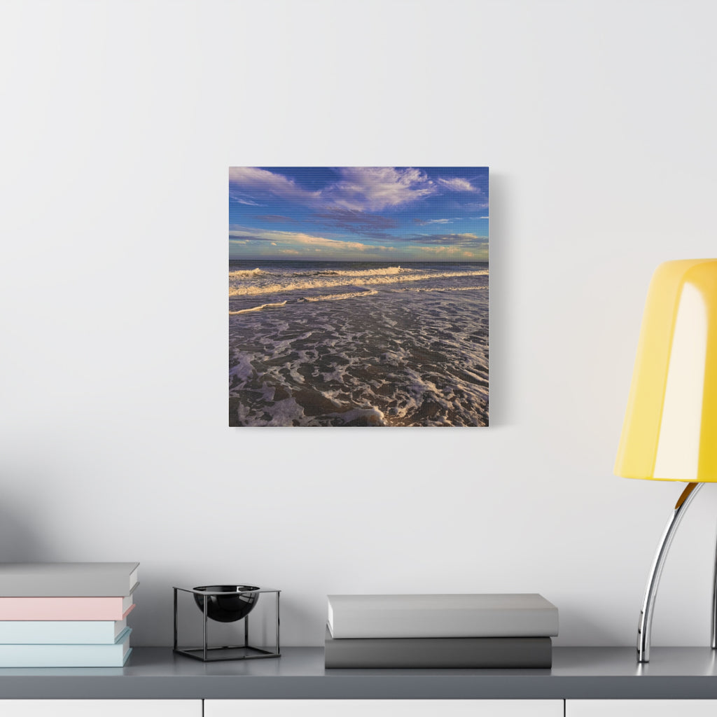 Waves & Sky Matte Canvas Print