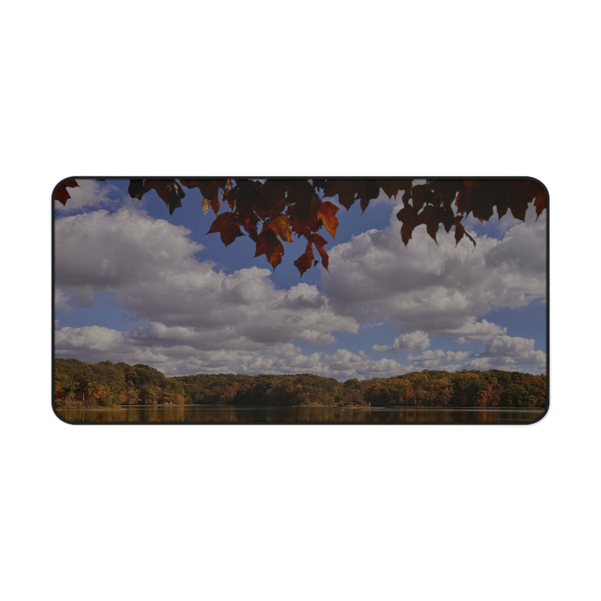 Fall Lake Desk Mat