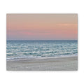 Myrtle Beach Sunset Matte Canvas – Pastel Ocean Wall Art, Stretched 1.25"