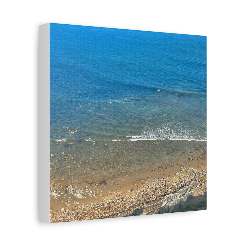 Blue Shore Canvas Print